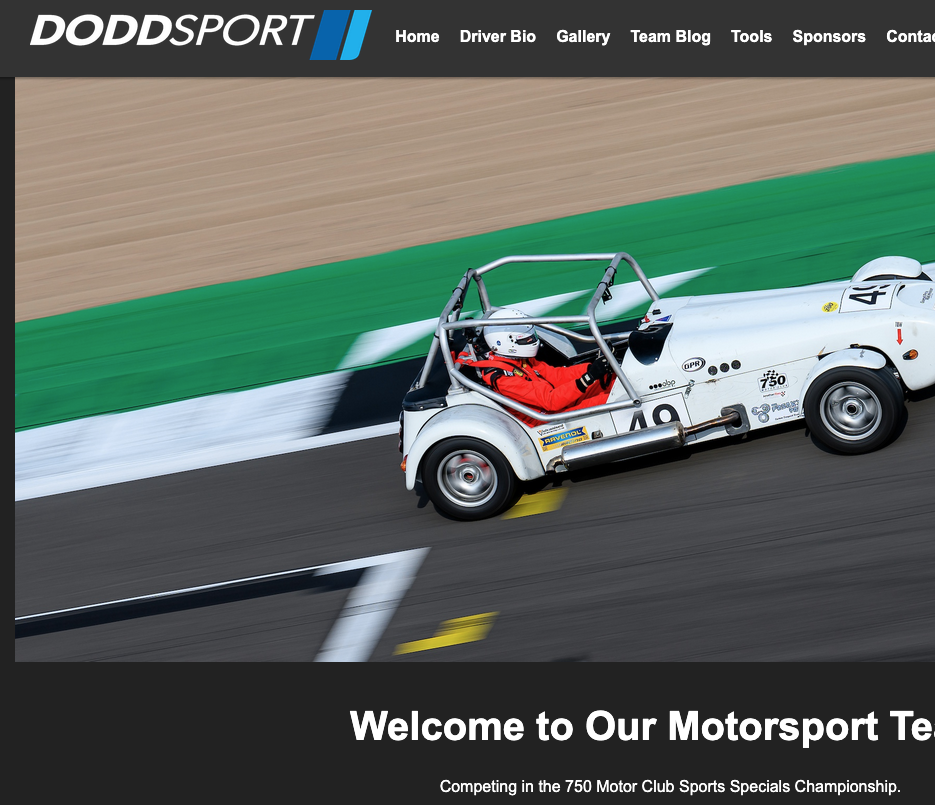 Doddsport website screenshot